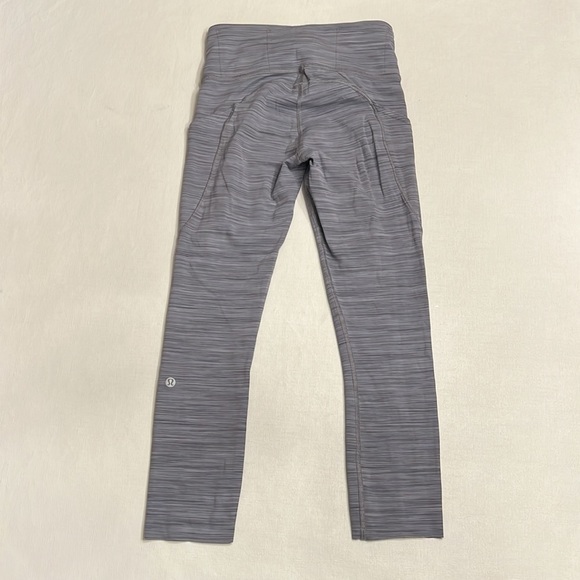 24. Lululemon Fast and Free High-Rise Crop 23" *Non-Reflective Leggings - Picture 2 of 5